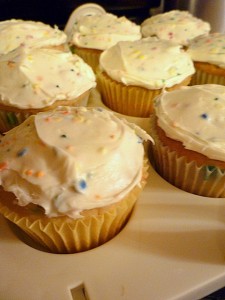 My favorite - Funfetti Cucakes!