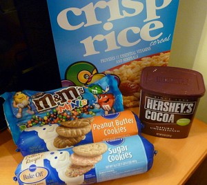 Crispy's Irresistible Peanut Butter Marbles Ingredients