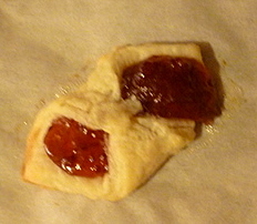 The only Kolacky that turned out in the whole batch!