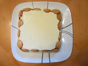 Lemon-Raspberry Mousse Squares - Ready to cut and eat