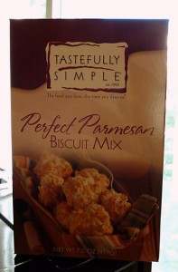 Tastefully Simple's Perfectly Parmesan Biscuit Mix