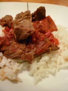Cuban Braised Beef and Peppers