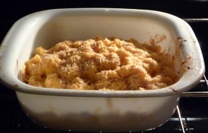 Baking Homestyle Kraft Macaroni and Cheese