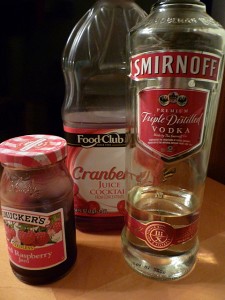 Raspberry Martini Ingredients