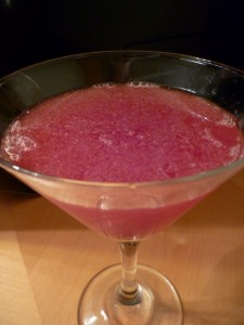 Raspberry Martini