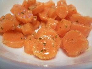 Buttery Herbed Carrots