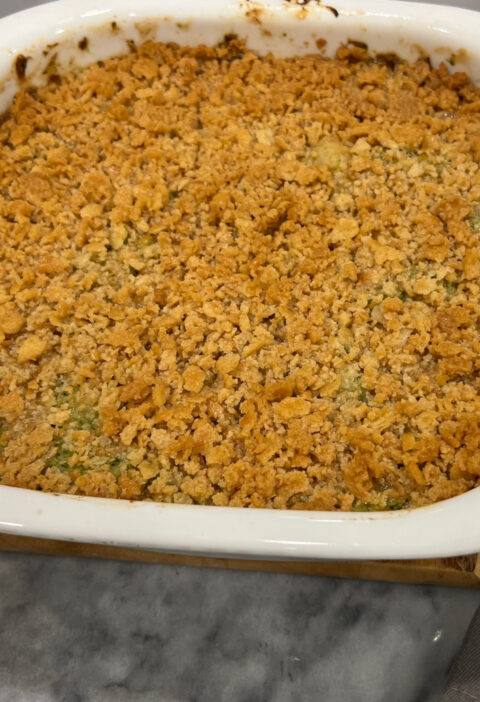 vegetarian broccoli casserole