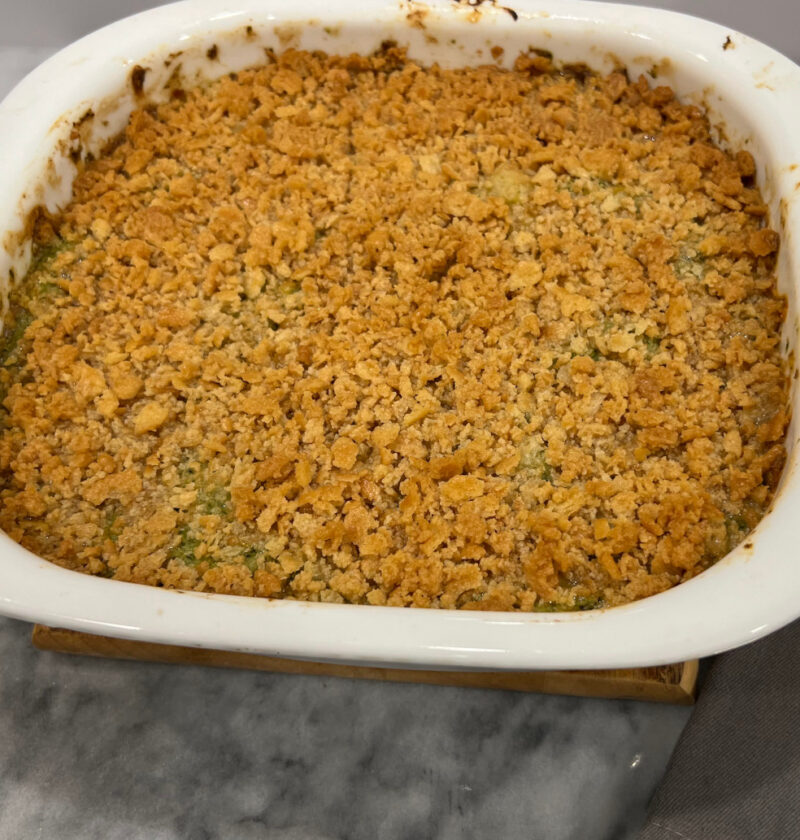 vegetarian broccoli casserole
