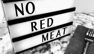no red meat