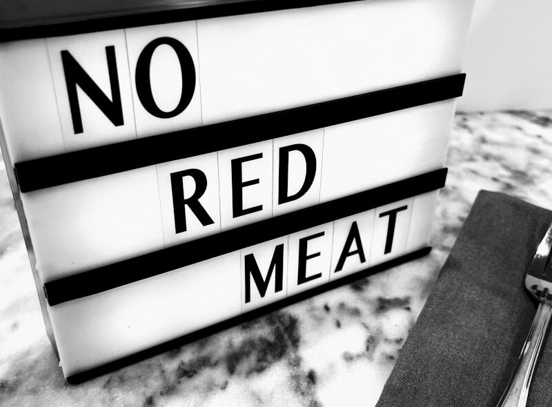 no red meat